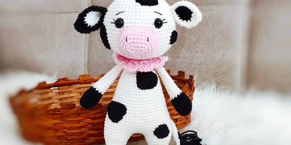 Crochet Cute Cow Amigurumi Free Pattern