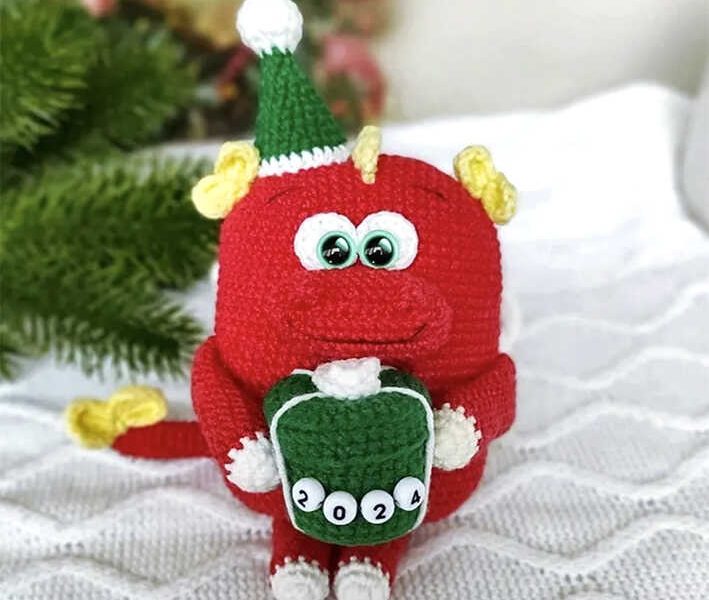 Free Amigurumi Cute Dragon Pattern