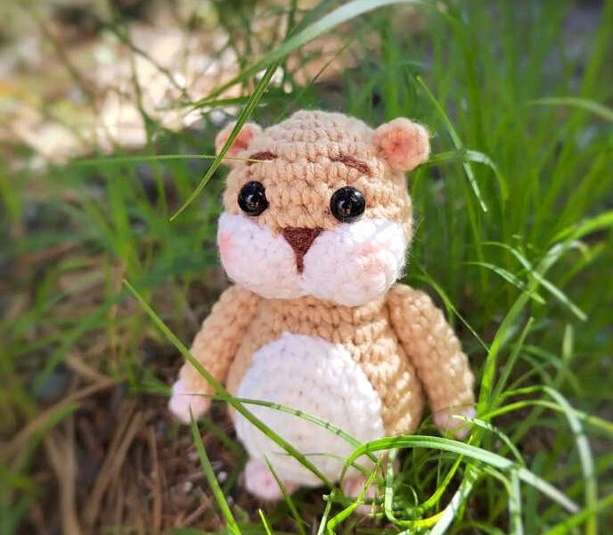 Crochet Hamster Amigurumi Free Pattern