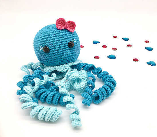 Crochet Jellyfish Amigurumi Free Pattern