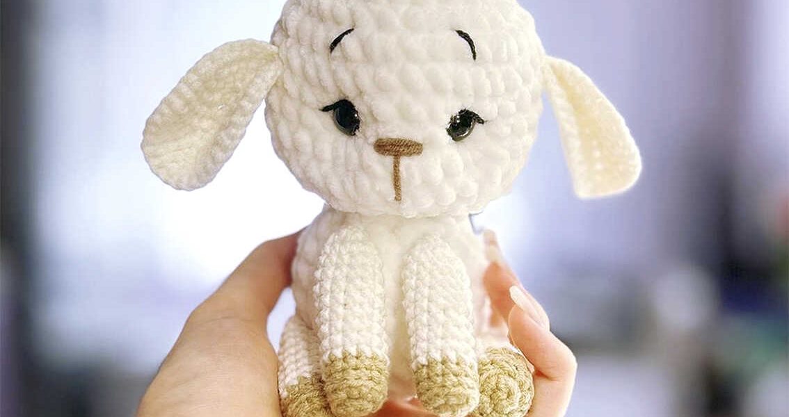 Amigurumi Cute Lamb Crochet Free Pattern