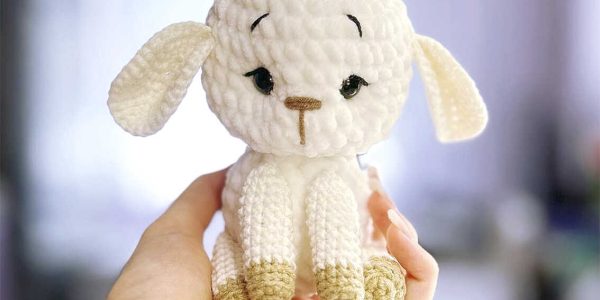 Amigurumi Cute Lamb Crochet Free Pattern