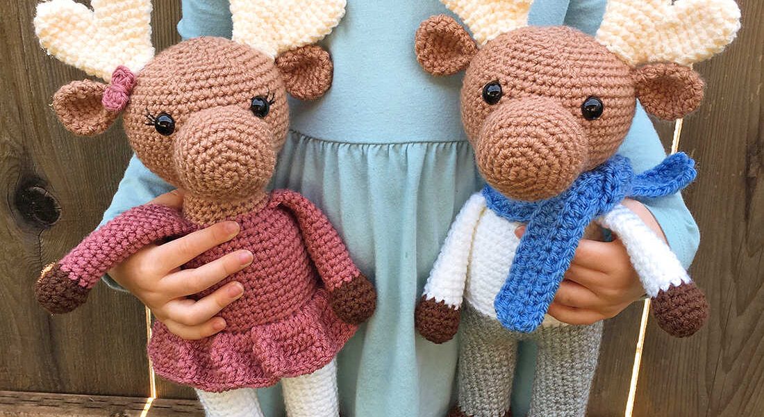 Amigurumi Moose Free Crochet Pattern