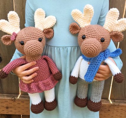 Amigurumi Moose Free Crochet Pattern