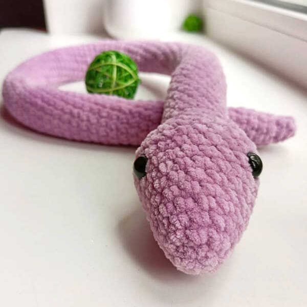 Amigurumi Snake Crochet Free Pattern