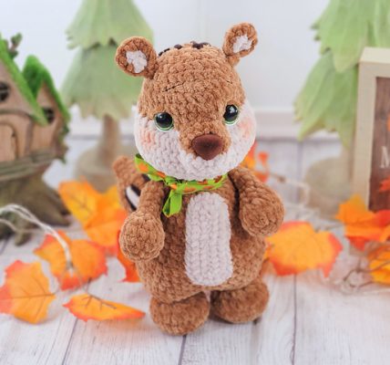 Amigurumi Squirrel Crochet Free Pattern