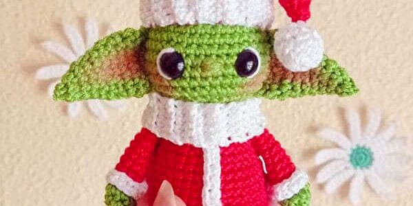 Crochet Baby Yoda Amigurumi Free Pattern