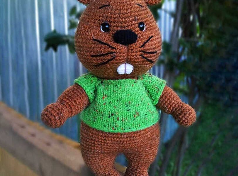 Amigurumi Cute Beaver Free Pattern