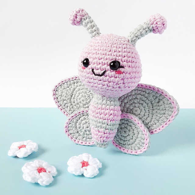 Amigurumi Ellie the Butterfly Free Pattern