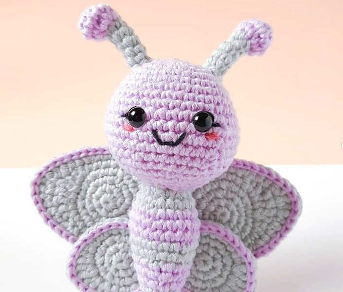 Amigurumi Ellie the Butterfly Free Pattern