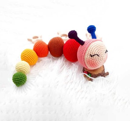 Crochet Caterpillar Amigurumi Free Pattern