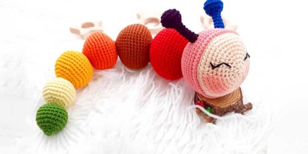 Crochet Caterpillar Amigurumi Free Pattern