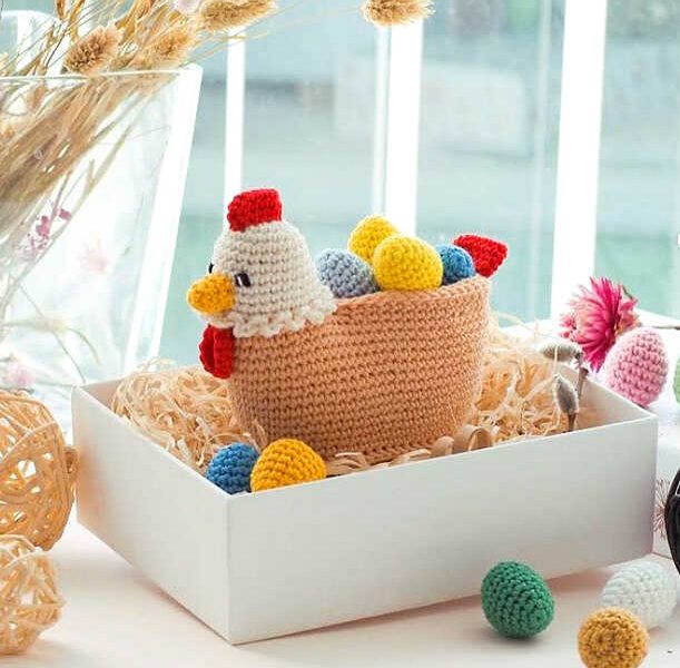 Crochet Easter Chicken Amigurumi Free Pattern