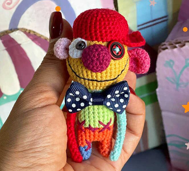 Amigurumi Clown Free Pattern