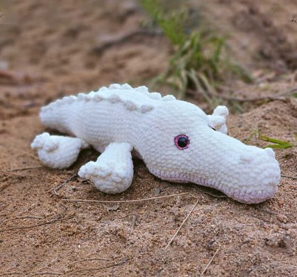 Crochet Crocodile Free Amigurumi Pattern