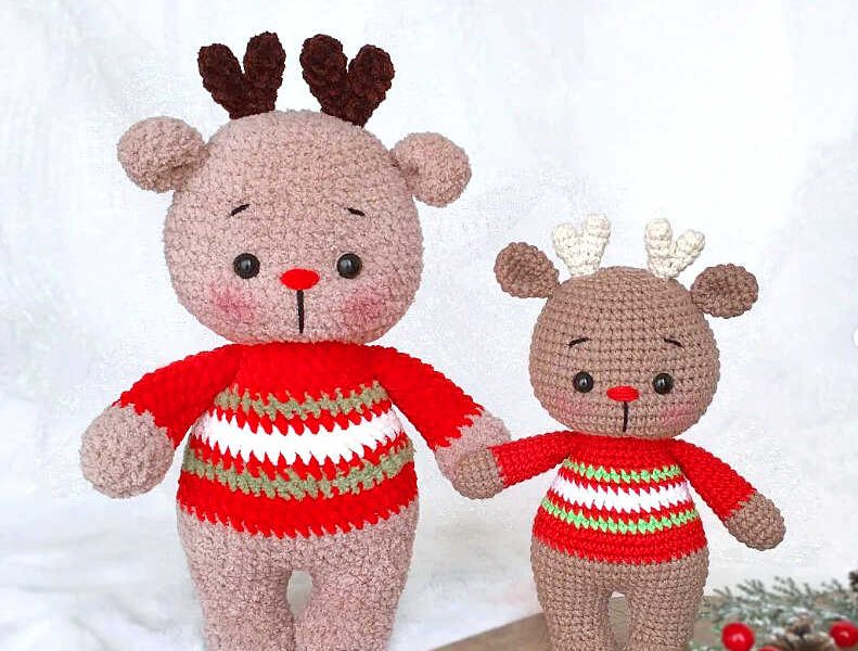 Amigurumi Cute Deer Free Pattern