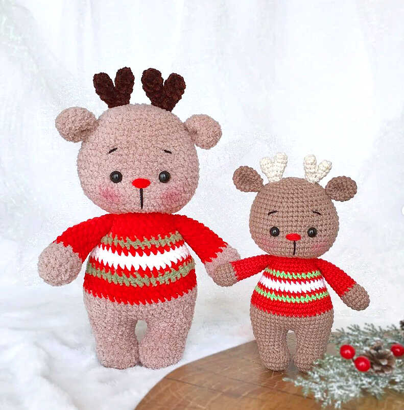 Amigurumi Cute Deer Free Pattern