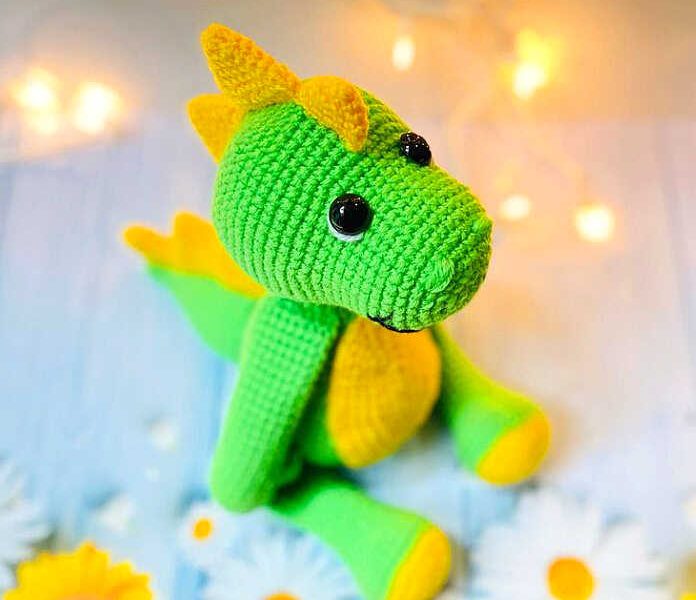 Amigurumi Dinosaur Free Pattern