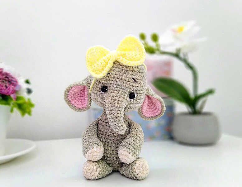 Amigurumi Elephant Free Pattern