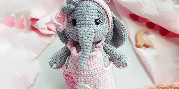 Crochet Cute Elephant Free Pattern