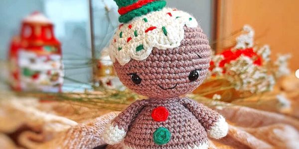 Amigurumi Gingerbread Man Free Pattern