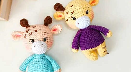 Amigurumi Cute Giraffe Free Pattern