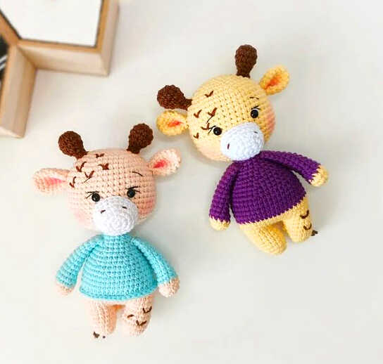 Amigurumi Cute Giraffe Free Pattern