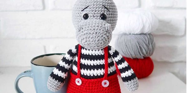 Crochet Hippo Free Pattern