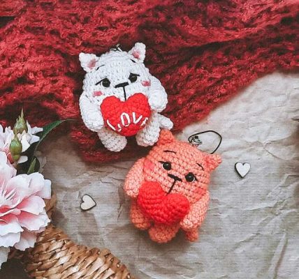 Crochet Amigurumi Keychain Free Pattern