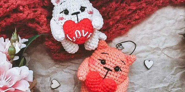 Crochet Amigurumi Keychain Free Pattern