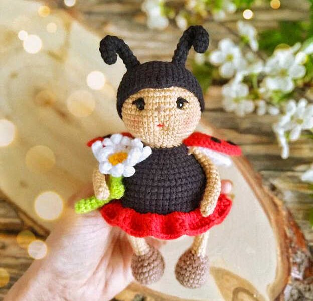 Crochet Ladybug Amigurumi Free Pattern