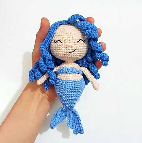 Amigurumi Mermaid Free Pattern