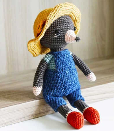 Amigurumi Mole Crochet Free Pattern