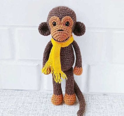 Crochet Monkey Amigurumi Free Pattern