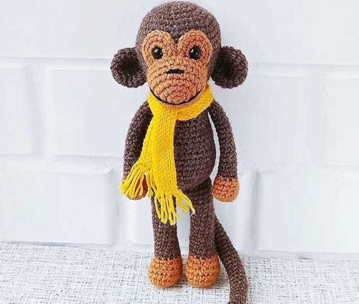 Crochet Monkey Amigurumi Free Pattern