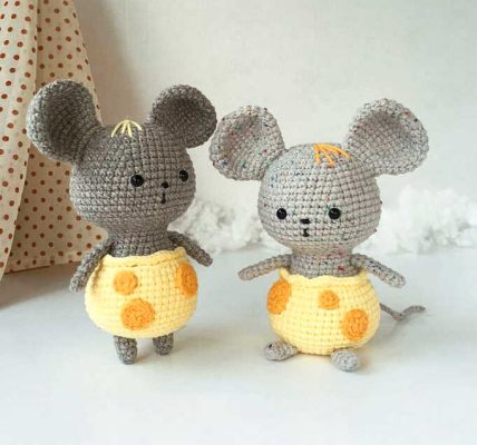 Amigurumi Mouse In Cheese Pants Crochet Pattern