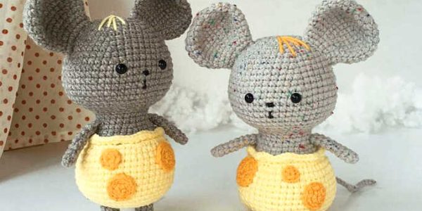 Amigurumi Mouse In Cheese Pants Crochet Pattern