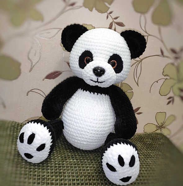 Amigurumi Cute Panda Free Pattern