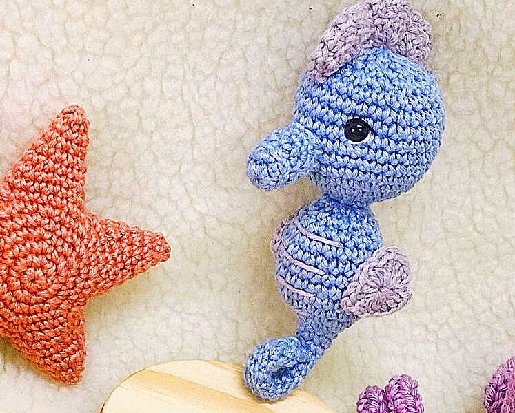 Amigurumi Seahorse Free Pattern