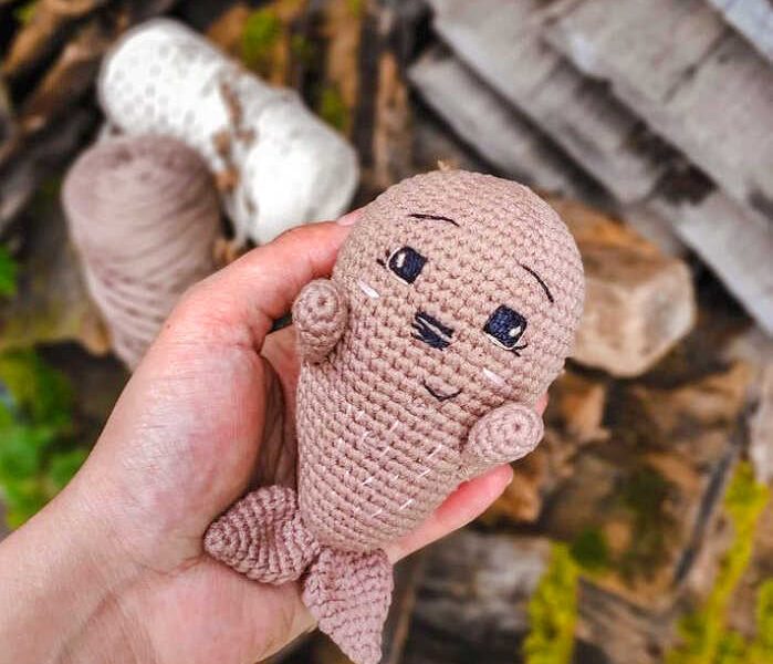 Amigurumi Baby Seal Free Pattern