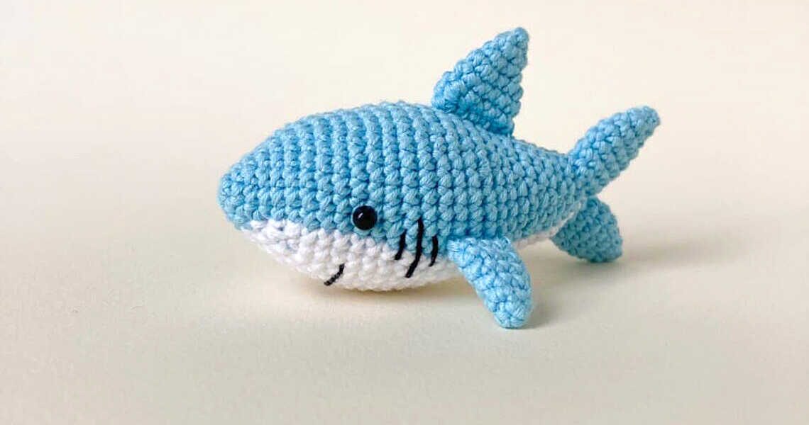 Crochet Baby Shark Amigurumi Free Pattern