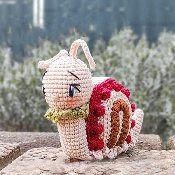 Crochet Cute Snail Amigurumi Free Pattern