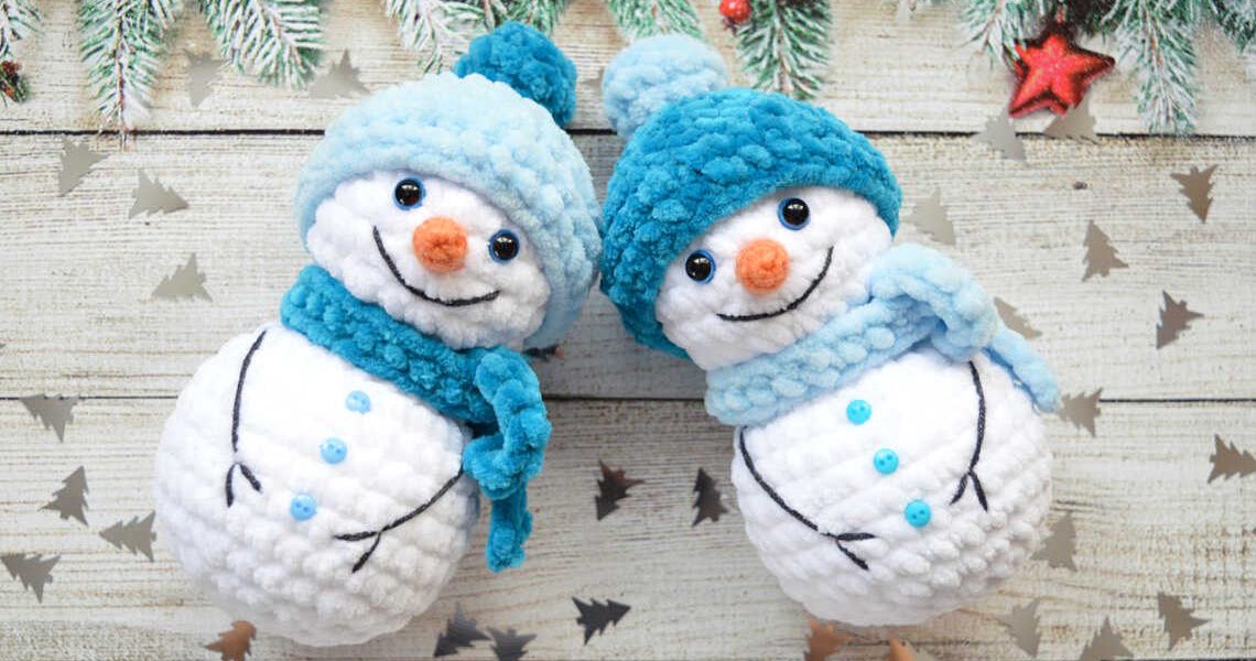 Amigurumi Snowman Free Pattern