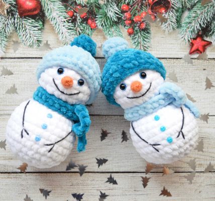 Amigurumi Snowman Free Pattern