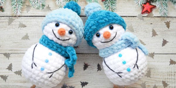 Amigurumi Snowman Free Pattern