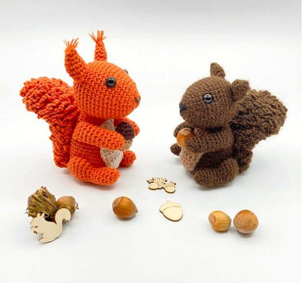 Crochet Squirrel Amigurumi Free Pattern