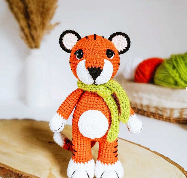 Crochet Tiger Amigurumi Free Pattern