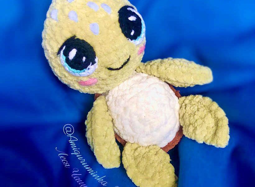 Amigurumi Cute Turtle Free Pattern