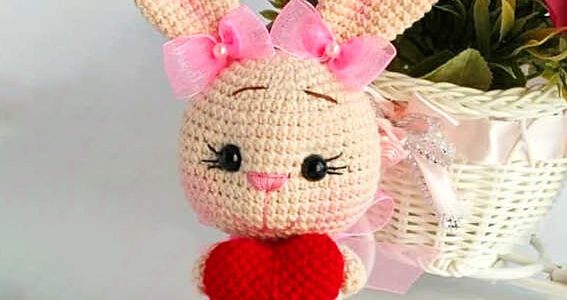 Amigurumi Valentine Bunny Crochet Free Pattern