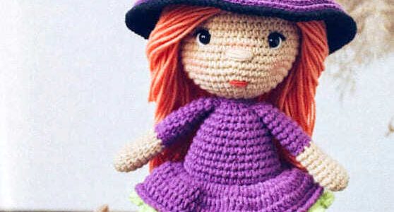 Amigurumi Halloween Witch Free Pattern